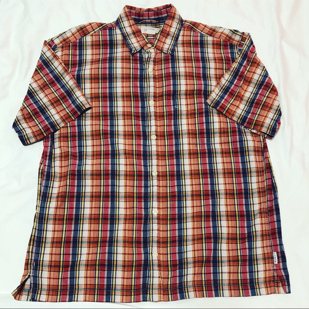 🔴BOGO - Vintage J.Crew Plaid Casual Dress Shirt